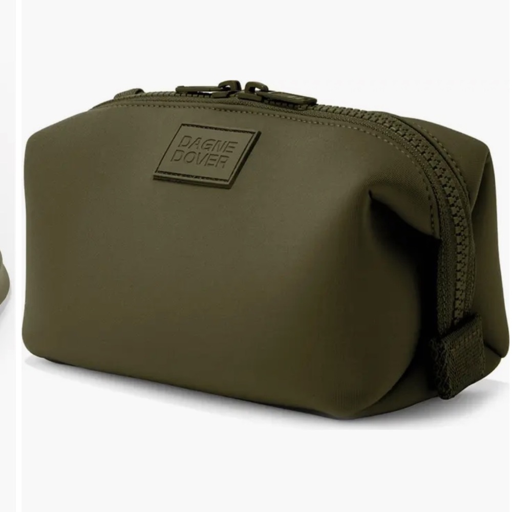 Dagne Dover Green Toiletry Bag Small - Picture 5 of 9
